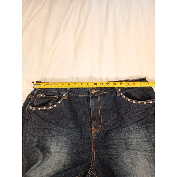 Cotton Farm Jeans Plus Size 20 Blue Skinny - Picture 6 of 9